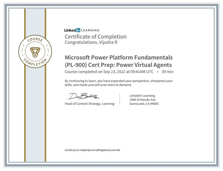 Certificate 2